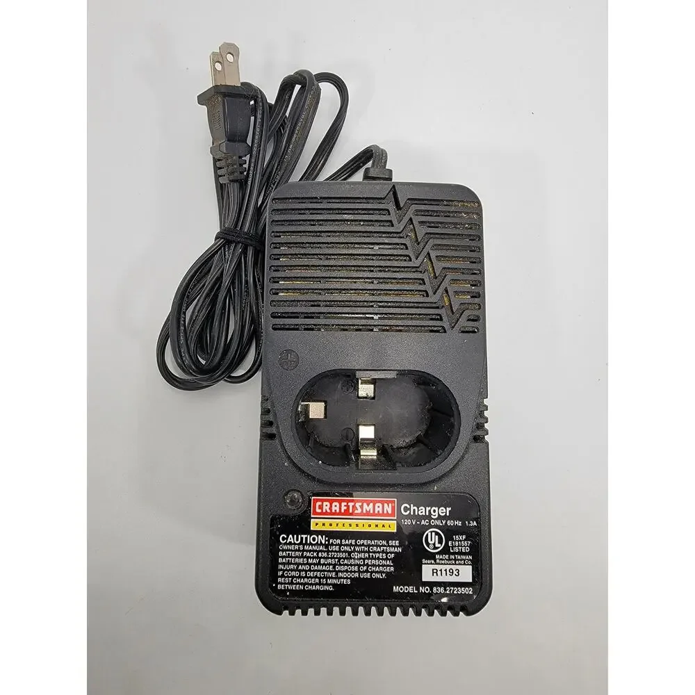 Craftsman Professional R1193 Power Tool Battery Charger 120V AC 60Hz 1.3A